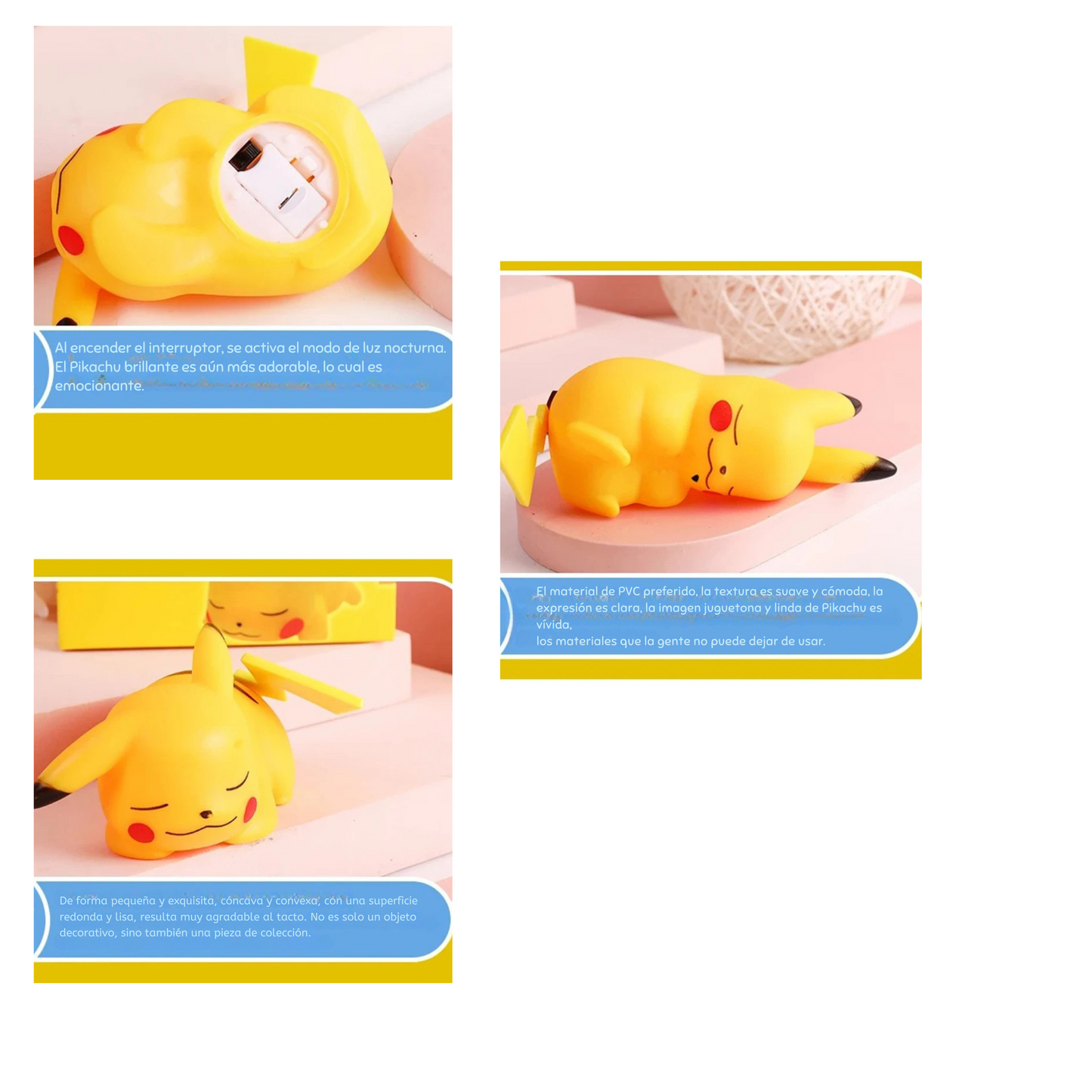 Luz nocturna de Pikachu